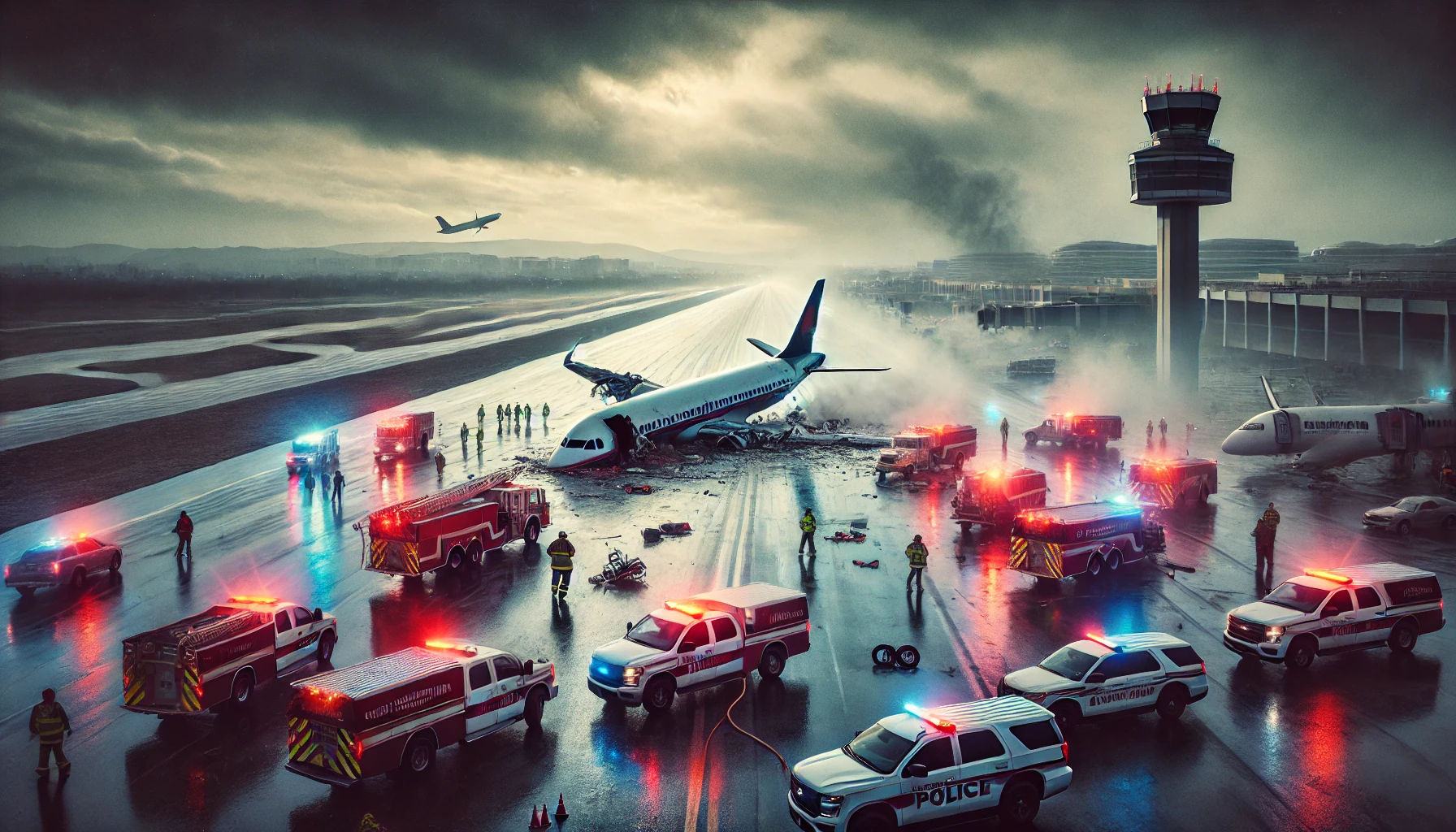 रेगन नेशनल एयरपोर्ट घातक मध्य-हवाई टक्कर के बाद बंद